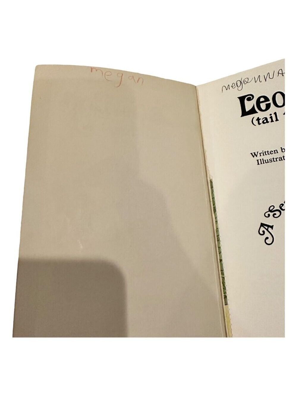 Leo the Lop Tail Three Stephen Cosgrove Serendipity Softcover 1978 Bunny Rabbit - Picture 3 of 9